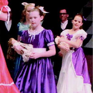 children performers in the nutcracker